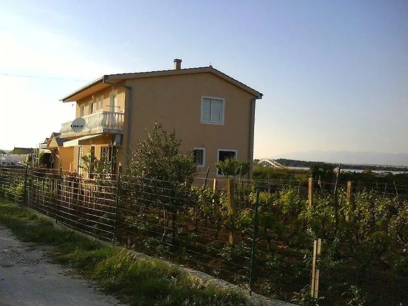 Holiday Apartment In Privlaka With Sea View, Balcony, Air Conditioning, W-Lan 667-1